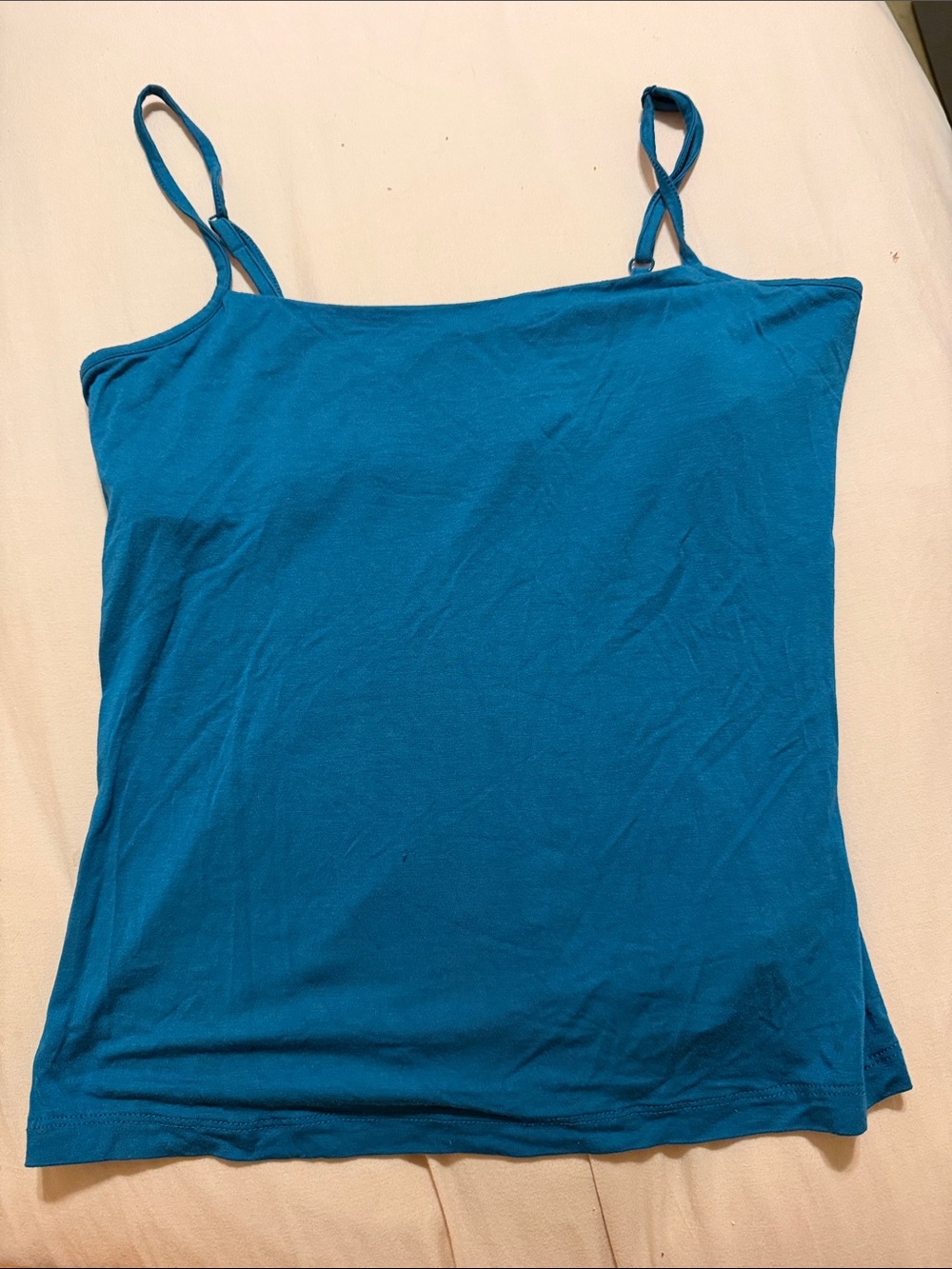 Free People Blue Spaghetti Strap Camisole